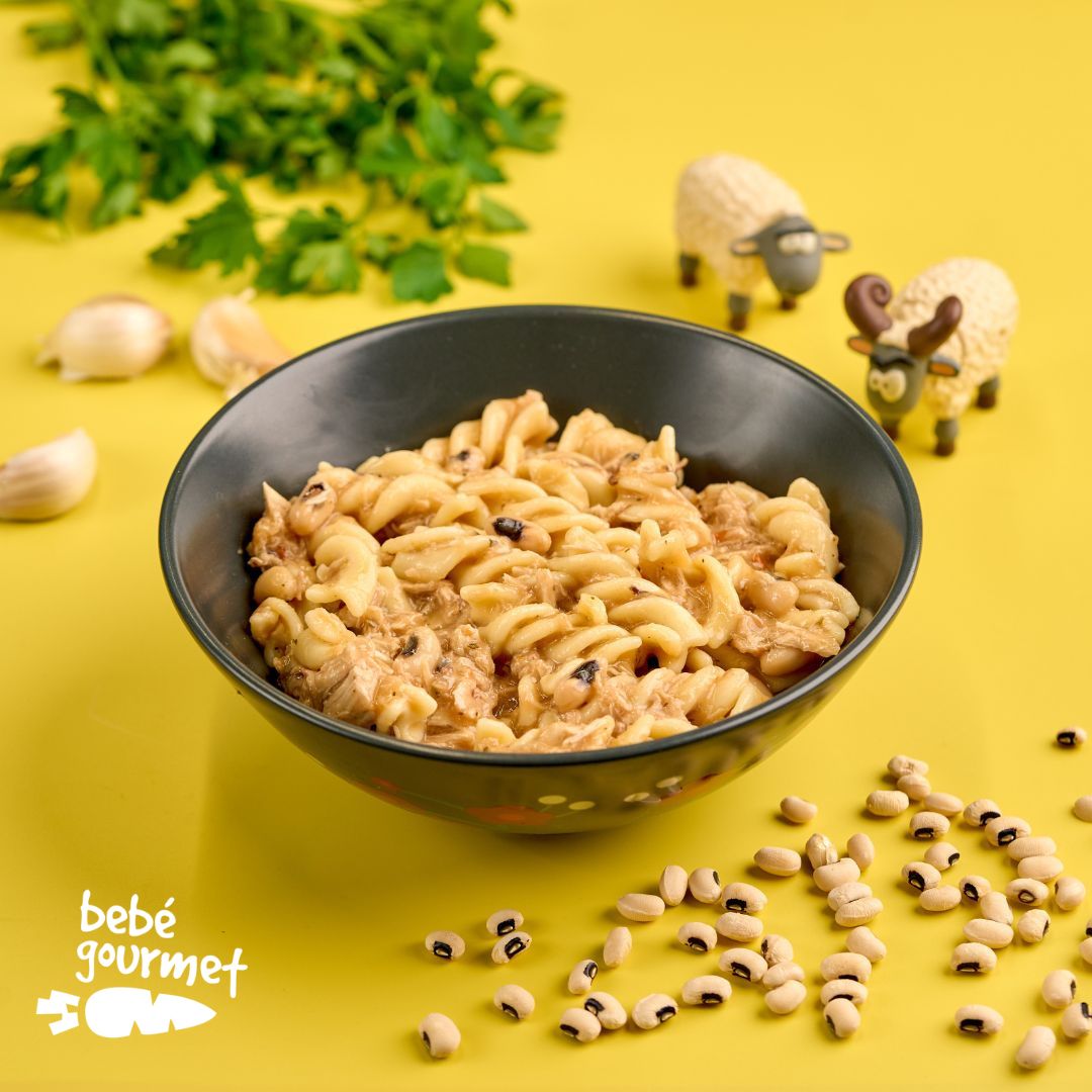 Espirais de Atum com Feijão-frade (12+)