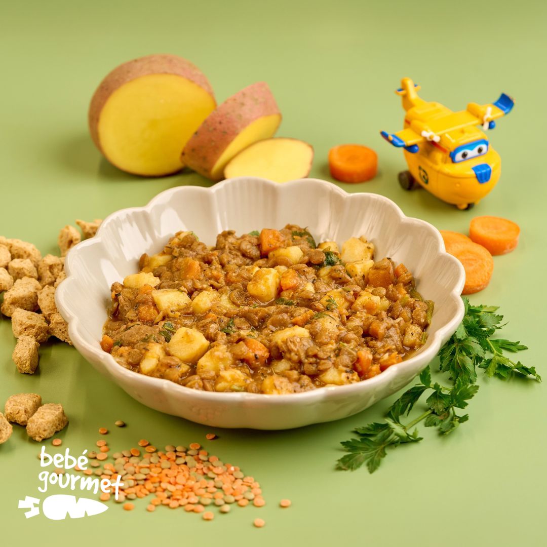 Estufado de Lentilhas com Soja (12+)