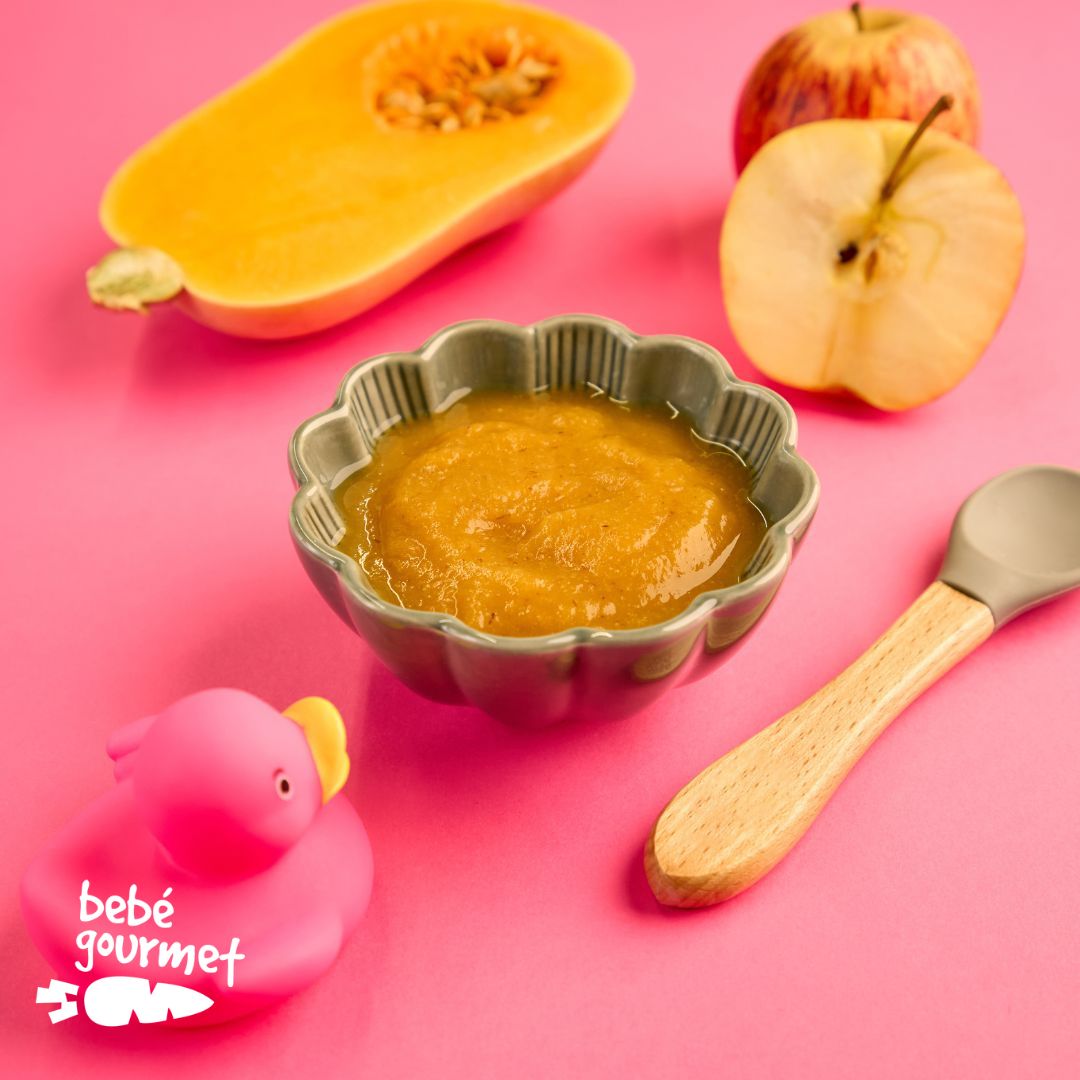 Maçã e Abóbora Cozidas (6+)