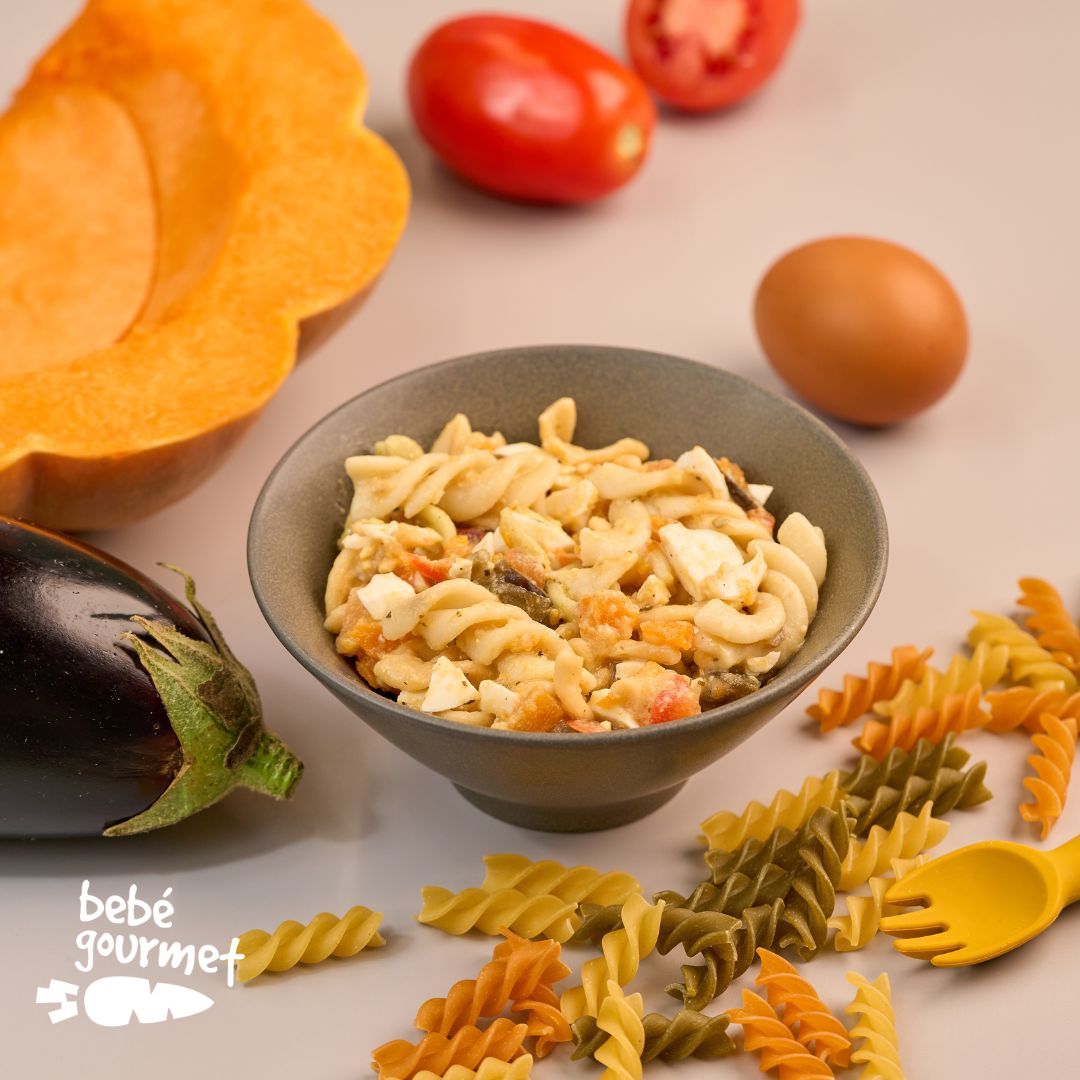 Primavera de Legumes e Ovo com Espirais (12+)