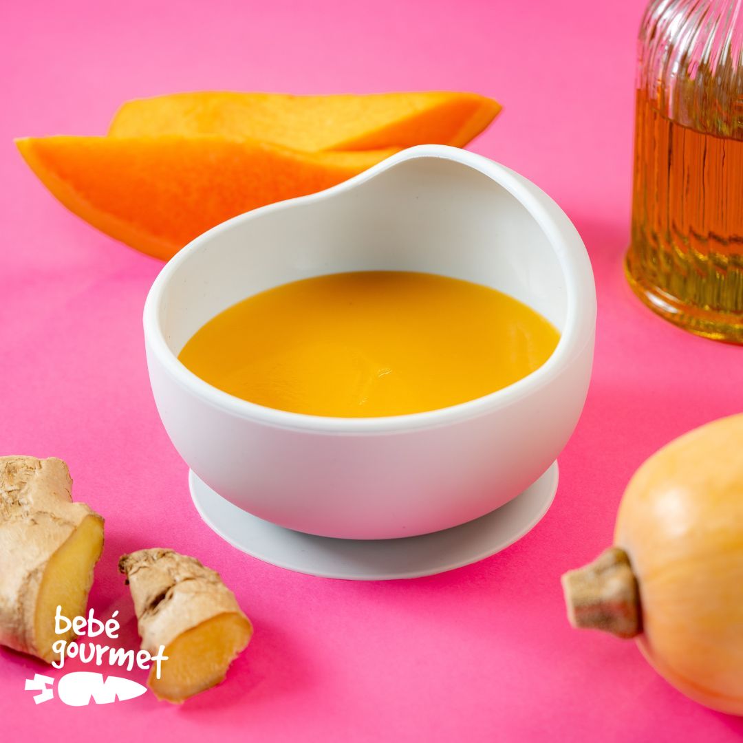 Sopa de Abóbora Aromatizado com Gengibre (6+)